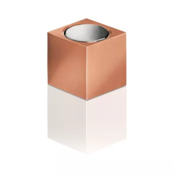 SIGEL BA724 kockové neodýmové magnety 11 mm medená zlatá sivá lesklé balenie 3 ks