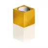 SIGEL BA724 kockové neodýmové magnety 11 mm medená zlatá sivá lesklé balenie 3 ks