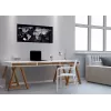 SIGEL GL270 sklenená magnetická tabuľa 910 x 460 mm, super biela, bez rámu, vrátane 2 magnetov a marker
