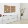 SIGEL GL254 Artverum sklenená magnetická tabuľa 480 x 480 mm biela