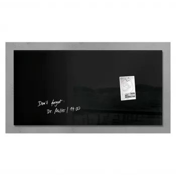 SIGEL artverum sklenená magnetická tabuľa 910 x 460 mm super biela bez rámu