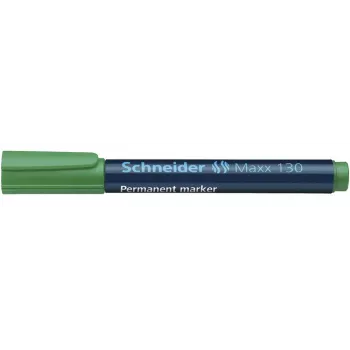 Schneider Pen Maxx 130 permanentný marker - zelený - guľatý hrot - čierny atrament - šírka čiary 1-3 mm