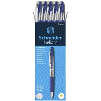 Schneider Gelion+ gélové pero modré 0,4 mm - balenie 10 ks