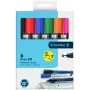 Schneider Maxx 290 sada fixiek na bielu tabuľu a flipchart, 6 ks, rôzne farby, 2,0 - 3,0 mm