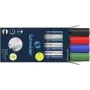 Schneider Maxx 293 fixky na bielu tabuľu a flipchart, miešané farby 2,0 - 5,0 mm, balenie 4 ks