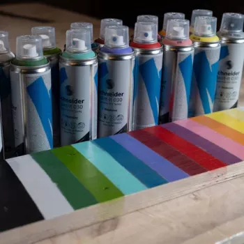 Schneider Paint-It 030 Supreme DIY akrylová sprejová farba čierna 200 ml