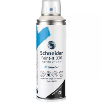 Schneider Paint-It 030 Supreme DIY akrylová sprejová farba sivá 200 ml