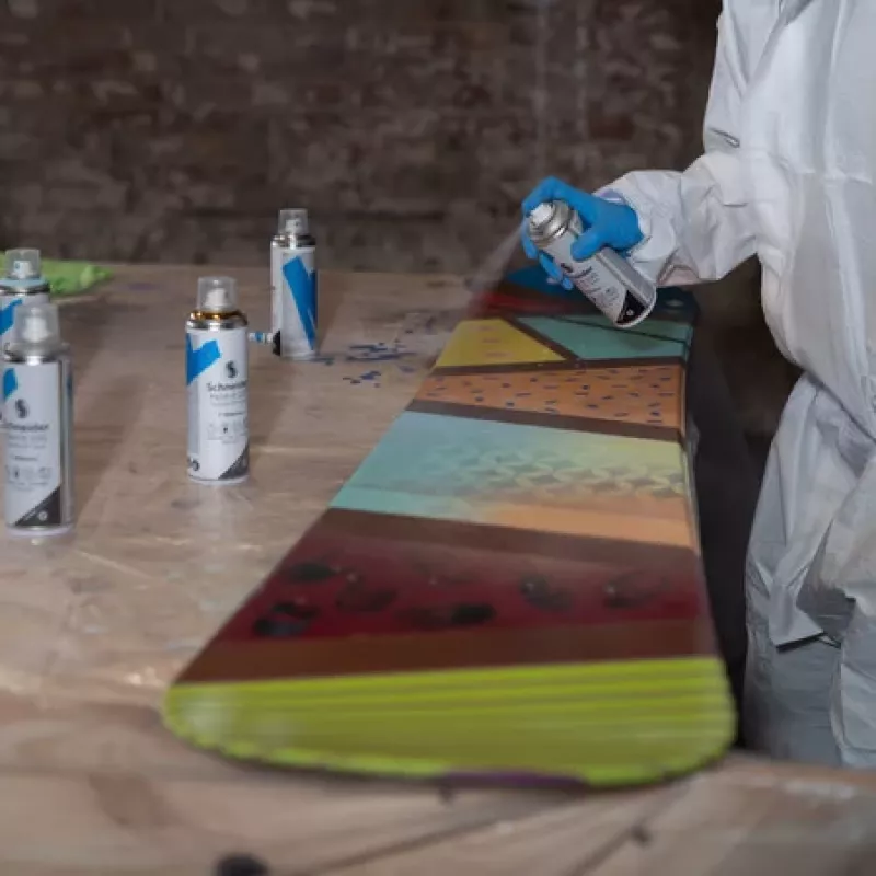 Schneider Paint-It 030 Supreme DIY akrylová sprejová farba žltá 200 ml