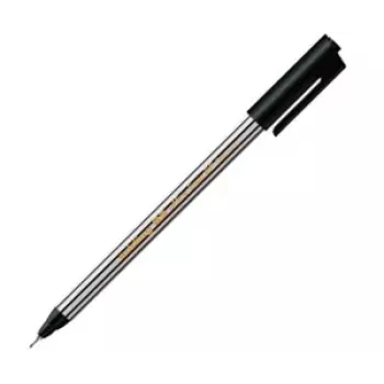 EDDING 89 Fineliner pero čierne 0,5 mm atrament na vodnej báze guľaté plastové telo