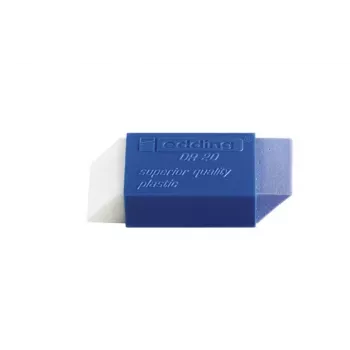 EDDING DR 20 Guma - plast - modrá - priehľadná - dospelí a deti - 53 mm - 22 mm - 13 mm
