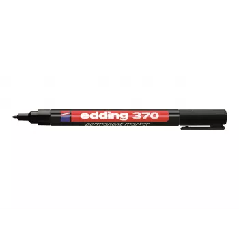 EDDING Permanentný marker 370 4-370001 1 mm guľatý hrot plniteľný čierny