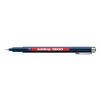 EDDING 1800 Fineliner čierny pigmentový atrament 0,3 mm