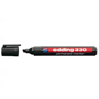 EDDING OFC-ED330BK Permanentný marker čierny 1-5 mm klinový hrot 1 kus