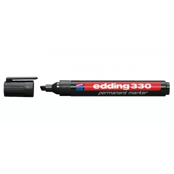 EDDING OFC-ED330BK Permanentný marker čierny 1-5 mm klinový hrot 1 kus