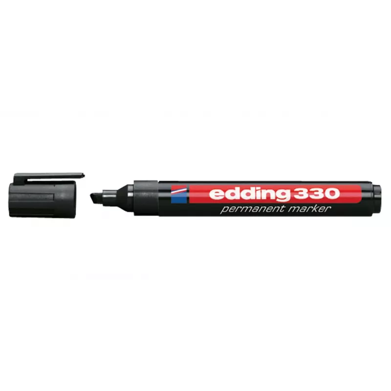 EDDING OFC-ED330BK Permanentný marker čierny 1-5 mm klinový hrot 1 kus