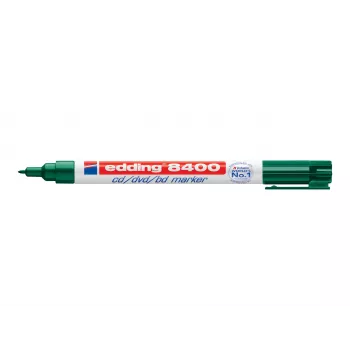 EDDING 8400 CD/DVD/BD Permanentný marker - čierny - 0,5-1 mm guľatý hrot