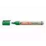 EDDING EcoLine 28 Marker na bielu tabuľu čierny guľatý hrot 1,5-3 mm plniteľný