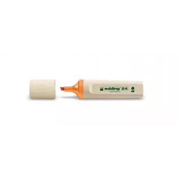 edding EcoLine 24 Zvýrazňovač, klinový hrot, oranžový, 10 kusov