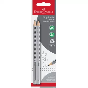 Faber-Castell Jumbo Grip grafitová ceruzka HB, balenie 2 ks blister karta