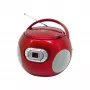 SOUNDMASTER SCD5100WE biely CD boombox s FM rádiom, kazetovým prehrávačom, USB a AUX