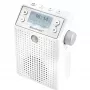 Soundmaster DAB60WE rádiové rádio do zásuvky DAB+, FM, Bluetooth, USB funkcia handsfree, odolné proti striekajúcej vode, biela