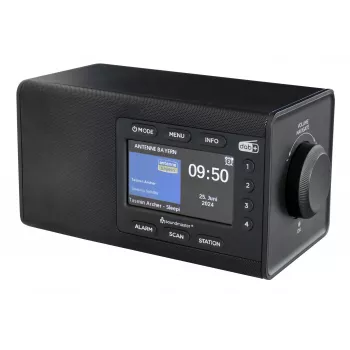 Soundmaster DAB+ rádio DAB900SW čierne - tuner