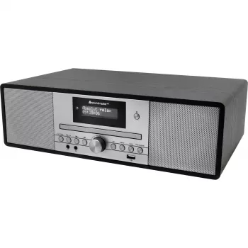 Soundmaster DAB980SW čierne music centre DAB+/FM-RDS CD USB Bluetooth prehrávač audiokníh s kazetou a gramofónom