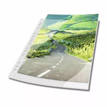 DURABLE Premium dokumentové obaly A4 recyklovaný PP 100 kusov priehľadné (268419)