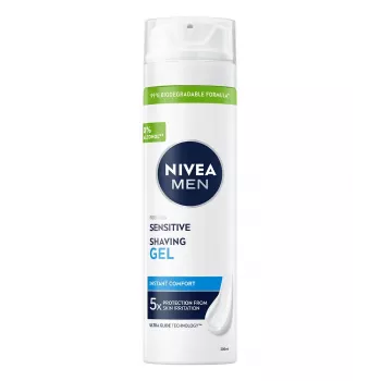 NIVEA MEN Sensitive gél na holenie 200 ml