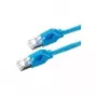 Draka Secomp DRAKA UC400 S27 patch kábel RJ-45 konektor samec na RJ-45 konektor samec 2 m FTP Cat6 bezhalogénový modrý