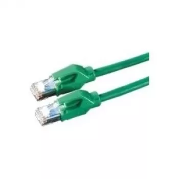 Draka Secomp DRAKA UC400 S27 Cat6 FTP patch kábel, zelený, 2 m