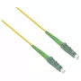 HELOS LWL OS2 patch kábel simplex LSZH 2,0mm LC/APC-LC/APC žltý 15 m