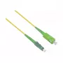 HELOS LWL OS2 simplex patch kábel LSZH 2,0mm SC/APC na LC/APC žltý 20 m