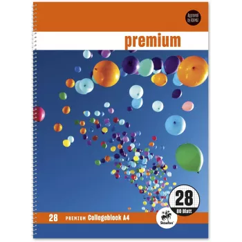 Staufen 5 blokov Bring Farbe ins Leben DIN A4 kockovaný
