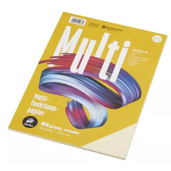 Staufen multifunkčný papier 7X A4 80g krémový 50 listov