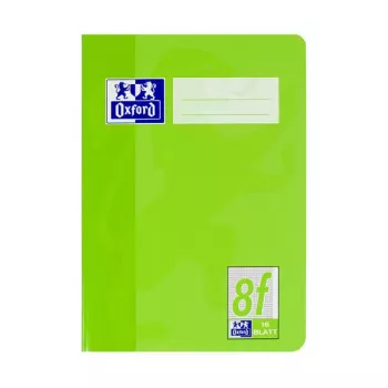 Oxford 100050370 zápisník A5 90 g/m2 zelený