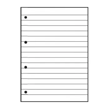 Oxford 50 Work Pad DIN A4 linajkovaný linka 21 - A4