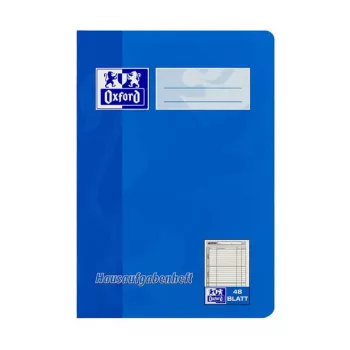 Oxford 100057950 zošit A5 90 g/m2 modrý