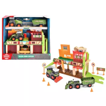Dickie Micro Farm Station 3 Fendt vozidlá 203733003