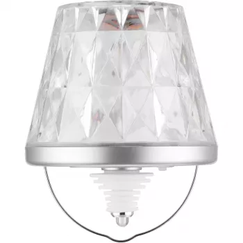 REV LED fľašová lampa s batériou Lamprusco Cristal RGBW