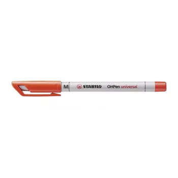 STABILO OHPen Universal červená vodou umývateľný overhead marker M (Medium) 1 ks