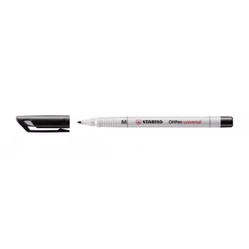 STABILO OHPen Universal M 853 non-permanent overhead projektor pero, čierna, 1,0 mm Medium Bullet Tip