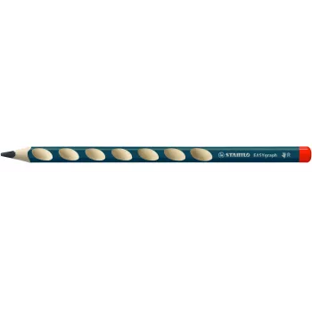STABILO Easygraph grafitová ceruzka HB – balenie 12 ks – pre pravákov – trojhranná – tuhá 2,2 mm