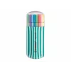 STABILO Pen 68 sada fixiek, 20 farieb, sortiment, plastová krabička, Zebrui tyrkysová, šírka stopy 1 mm