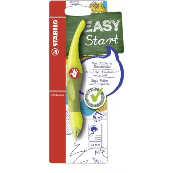 STABILO EASYoriginal zasúvacie pero – zelené telo – modrý atrament – 0,5 mm – pre pravákov