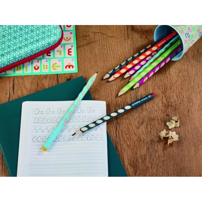 STABILO EASYgraph grafitová ceruzka HB ružová, trojhranná, 3,15 mm, 1 ks