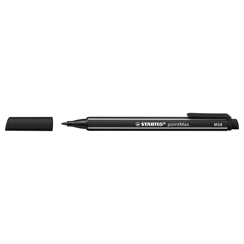 STABILO pointMax fixky sada - 0,8 mm - 12 rôznych farieb