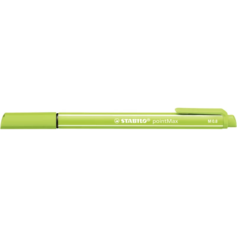 STABILO pointMax fixky sada - 24 rôznych farieb - 0,8 mm hrot - atrament na vodnej báze