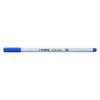STABILO Pen 68 Brush - modrá - štetec hrot - atrament na vodnej báze - šesťhranná - 1 fixka