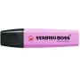 STABILO Boss Original Pastel zvýrazňovač - Frozen Fuchsia - klinový hrot - 1 ks